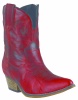 Dingo DI695 for $109.99 Ladies Adobe Rose Collection Fashion Boot with Red Krackle Leather Foot and a Medium Round Toe
